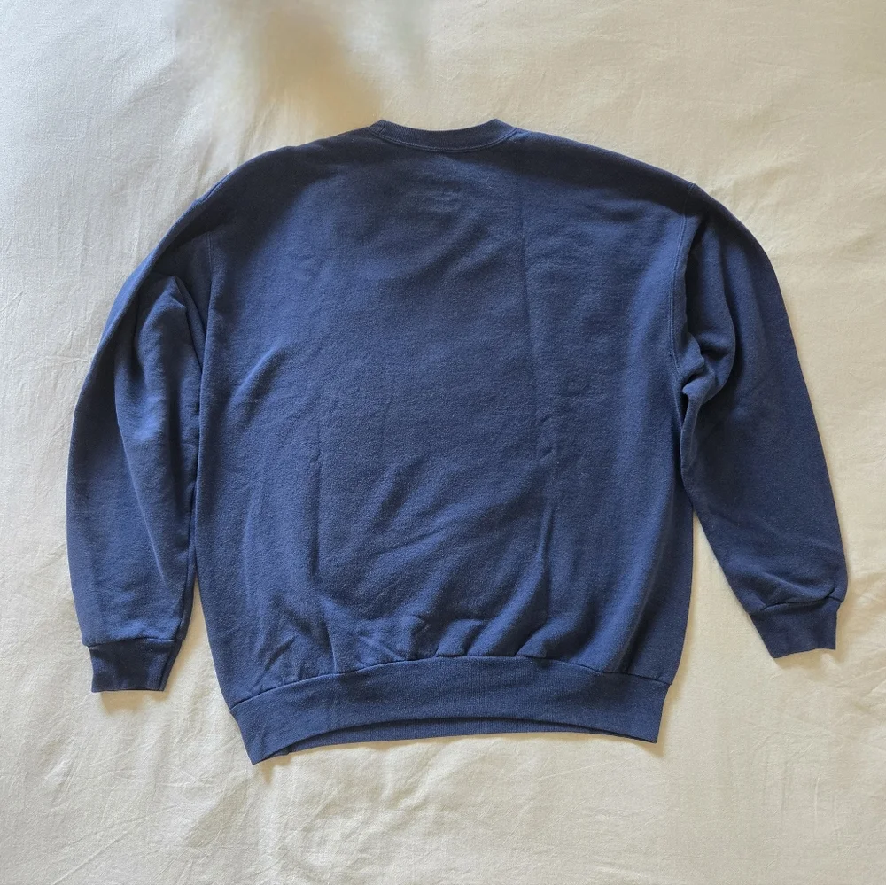 Vintage 2014 Disneyland Resort Sweatshirt, Large Unisex Adult Navy